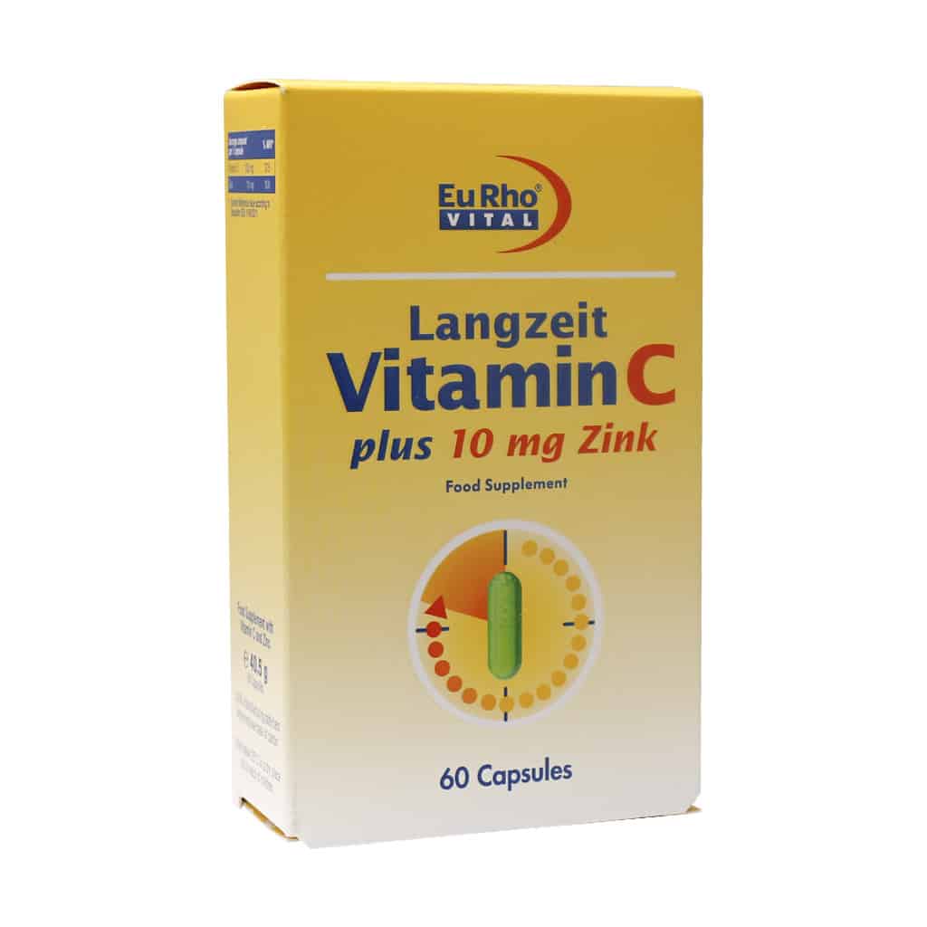 Vitamin-C-plus-Zink-10mg-60-Caps کپسول ویتامین C و زینک
